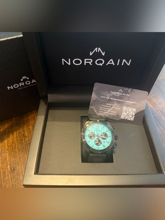 NOR Other - Norqain Adventure Sport Chrono 44mm DLC Limited Edition Swiss made watch.